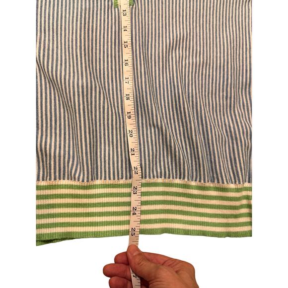 Draw & Fade Women's Cool Max Cotton Striped Polo Golf Sweater, S - Picture 5 of 8